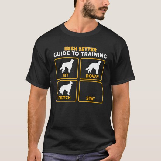 Irish Setter T - Shirt Funny Guide (Vorderseite)