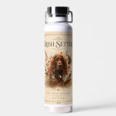 Irish Setter      Trinkflasche (Rückseite)