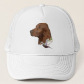 Irish Setter Truckerkappe (Vorderseite)