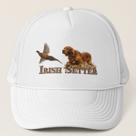 Irish Setter Truckerkappe (Vorderseite)