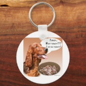 Irish Setter Türkei Schlüsselanhänger (Vorderseite)