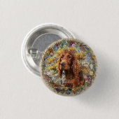 Irish Setter - Ultimate Upland Bird Dog Button (Vorne & Hinten)