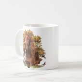 Irish Setter - Ultimate Upland Bird Dog Kaffeetasse (Vorderseite Links)