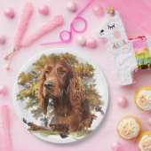 Irish Setter - Ultimate Upland Bird Dog Pappteller (Party)