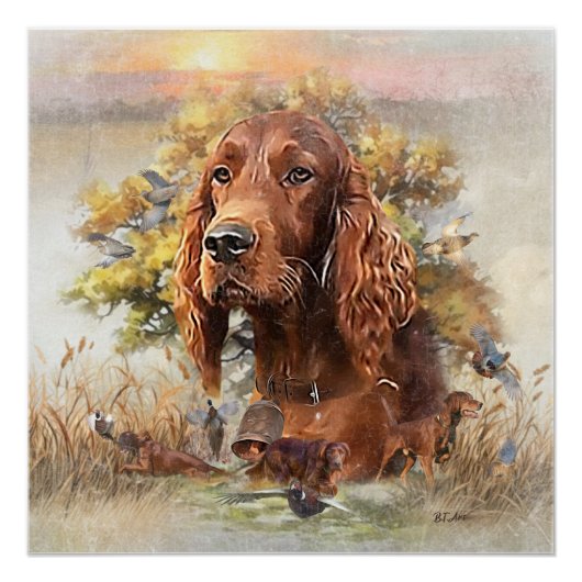Irish Setter - Ultimate Upland Bird Dog Poster (Vorderseite)