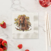 Irish Setter - Ultimate Upland Bird Dog Serviette (Beispiel)