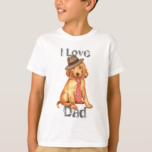 Irish Setter Vater T-Shirt (Vorderseite)