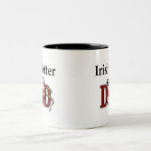 Irish Setter Vater Tasse (Mittel)