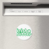 Irish Setter Volleyball Design Magnet (In Situ (Geschirrspüler))