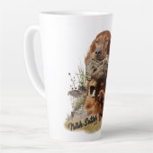 Irish Setter , Walcockjagd, Art Milchtasse (Linke Ecke)