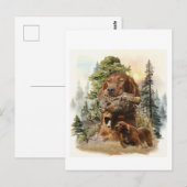 Irish Setter , Walcockjagd, Art Postkarte (Vorne/Hinten)
