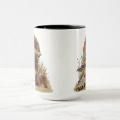 Irish Setter , Walcockjagd, Art Tasse (Zentrum)