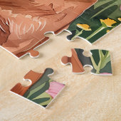 Irish Setter Watercolor Puzzle (Seite)