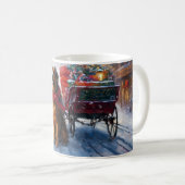 Irish Setter Weihnachtsfeiertag Kaffeetasse (VorderseiteRechts)