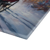 Irish Setter Weihnachtsfeiertag Schneidebrett (Ecke)