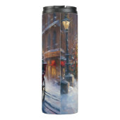 Irish Setter Weihnachtsfeiertag Thermosbecher (Rückseite)