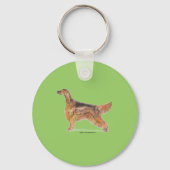 Irish Setters Schlüsselanhänger (Vorderseite)