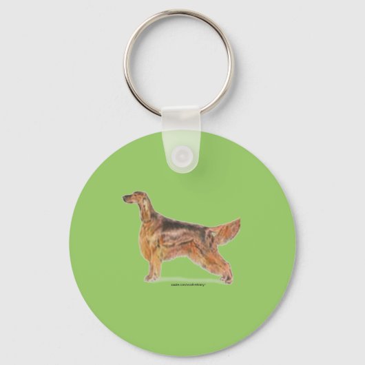 Irish Setters Schlüsselanhänger (Vorderseite)