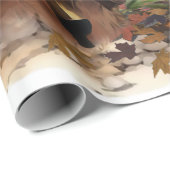 Irish Setters with Pheasants - Passion Hunt Geschenkpapier (Rolleneckpunkt)