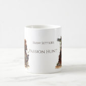 Irish Setters with Pheasants - Passion Hunt Kaffeetasse (Mittel)