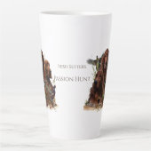 Irish Setters with Pheasants - Passion Hunt Milchtasse (Vorderseite)