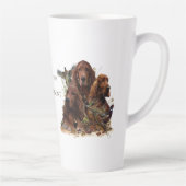 Irish Setters with Pheasants - Passion Hunt Milchtasse (Rechts)