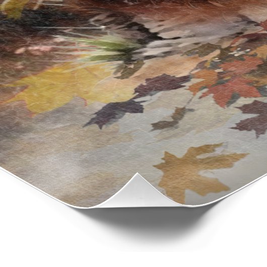 Irish Setters with Pheasants - Passion Hunt Poster (Ecke)