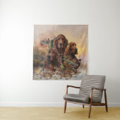 Irish Setters with Pheasants - Passion Hunt Wandteppich (Beispiel)