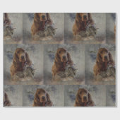 Irish Setters with Woodcock - Passionsjagd Geschenkpapier (Flach)