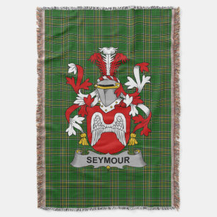 Irish Seymour Coat of Arms Familienwappen Irland Decke