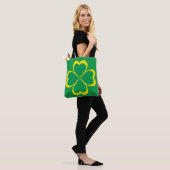 Irish shamrock cross for Saint Patrick’s Day Tasche (Am Model)