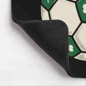 Irish Shamrock Fußball Ll Patrick Design Mousepad (Ecke)
