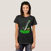Irish Shamrock Leprechaun Eels Fish St Patrick's D T-Shirt (Vorne ganz)