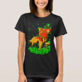 Irish Shamrock Leprechaun Goldfish St Patrick's Da T-Shirt (Vorderseite)