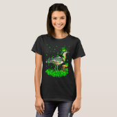 Irish Shamrock Leprechaun P Bird St Patrick's Day T-Shirt (Vorne ganz)