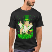Irish Shamrock Leprechaun Pterodactyl Bird St Patr T-Shirt (Vorderseite)