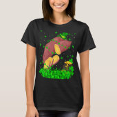 Irish Shamrock Leprechaun Sweet Potato St Patrick' T-Shirt (Vorderseite)