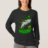 Irish Shamrock Leprechaun Tuna Fish St Patrick's D T-Shirt (Vorderseite)