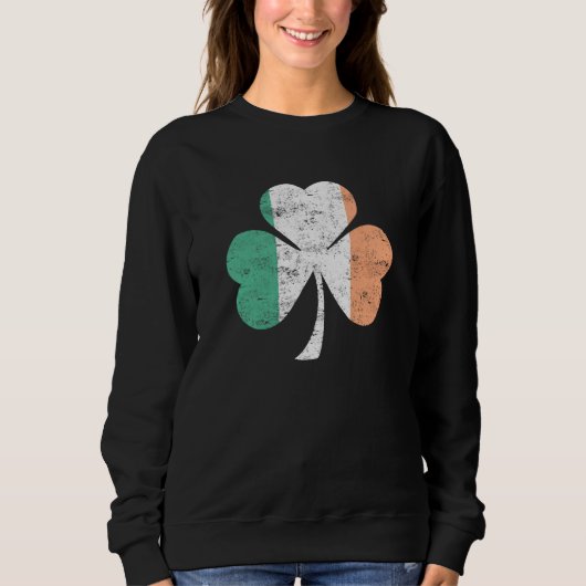 Irish Shamrock Sweatshirt (Vorderseite)