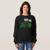 Irish Shamrockes Young C St Patrick Ireland's Sain Sweatshirt (Vorne ganz)