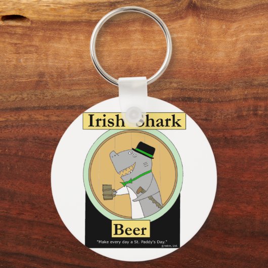 Irish Shark Beer Schlüsselanhänger (Vorderseite)