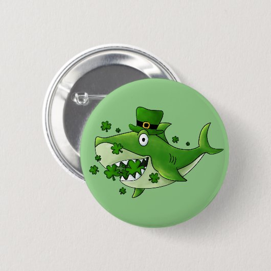 Irish Shark Button (Vorne & Hinten)