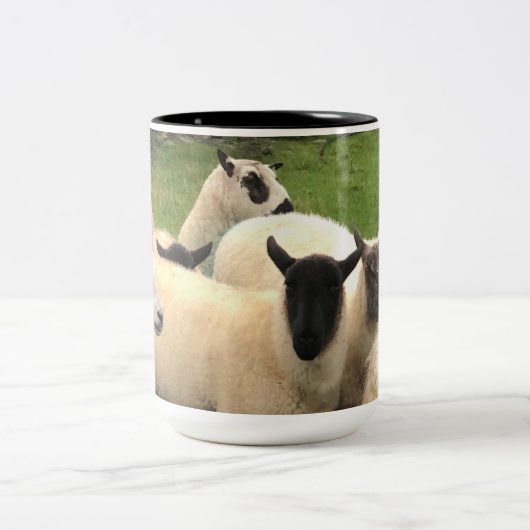 Irish Sheep Tee und Kaffee Tasse (Mittel)