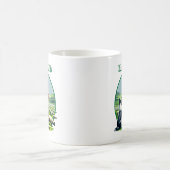 Irish Sheppard mit Border Collie Kaffeetasse (Mittel)