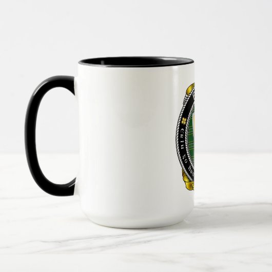 Irish Shield Abzeichen durchsuchen Tasse (Links)
