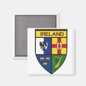 Irish Shield Magnet (Vorderseite/Rückseite)