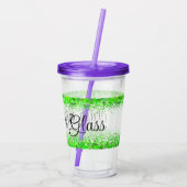 Irish Shot Glass St Patrick's Day Acryltrinkbecher (Rückseite)