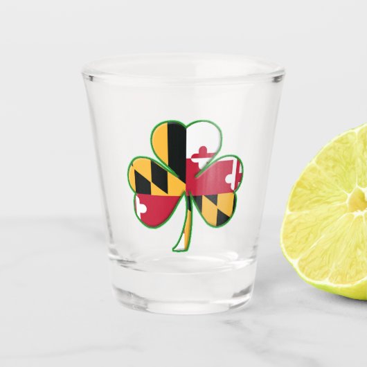 Irish Shot Maryland Schnapsglas (Vorderseite)