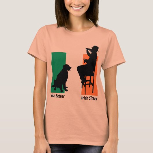 Irish Sitter T - Shirt (Vorderseite)