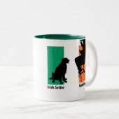 Irish Sitter Tasse (VorderseiteRechts)